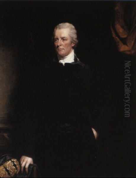 Portrait Of William Pitt The Younger Oil Painting by Sir John Hoppner