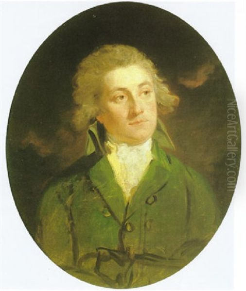 Portrait Of Wilson Gale-braddyll Oil Painting by Sir John Hoppner