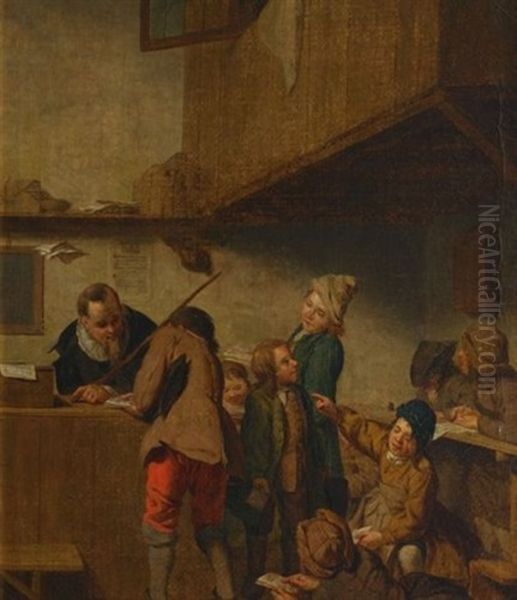 La Classe Oil Painting by Jan Josef Horemans the Younger