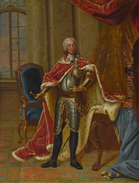 Herzog Clemens Franz De Paula Von Bayern Oil Painting by Pieter Jacob Horemans