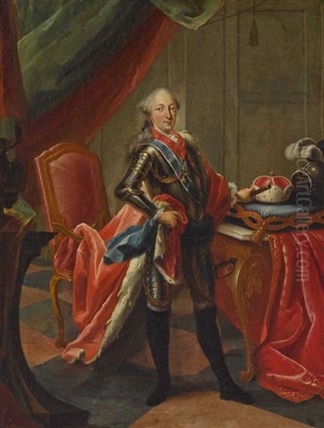 Kurfurst Maximilian Iii. Joseph Von Bayern Oil Painting by Pieter Jacob Horemans