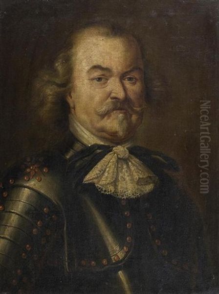 Mann Mit Rustung Oil Painting by Pieter Jacob Horemans