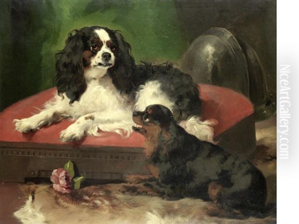 King Charles Matters Oil Painting by George William Horlor