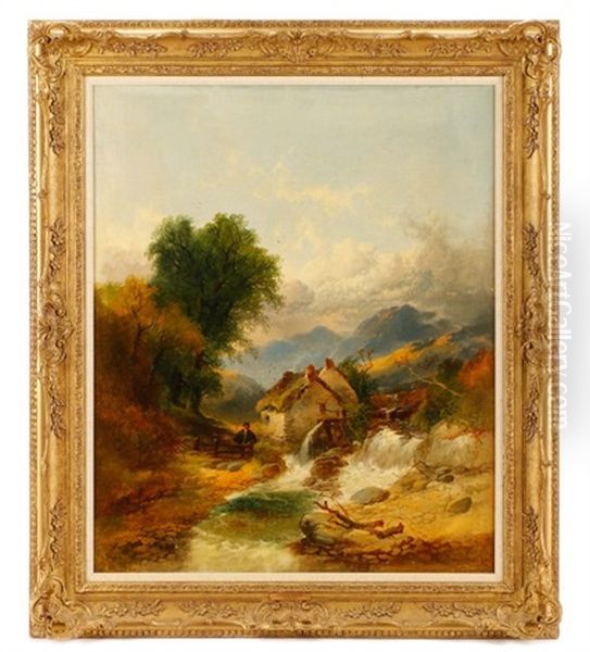 Untitled (highland Landscape) Oil Painting by Joseph Horlor