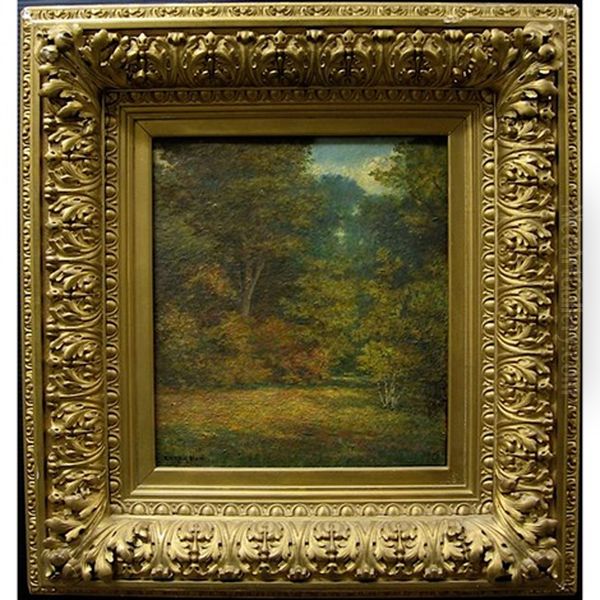 Autumn Woods And Meadow Oil Painting by William Cornelius Van Horne