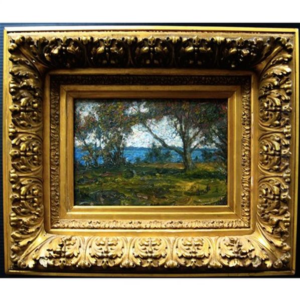 Glimpse Of The Sea Oil Painting by William Cornelius Van Horne