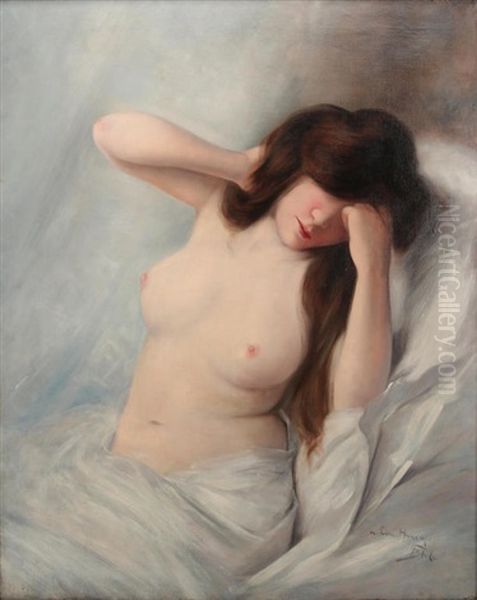 Reverie Oil Painting by Leon Hornecker