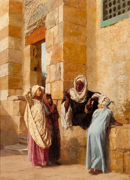 The Soothsayer Oil Painting by Walter Charles Horsley