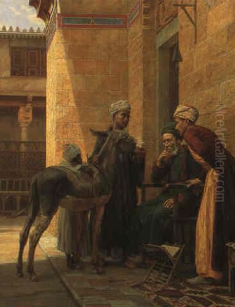 Striking A Bargain (marche Conclu) by Walter Charles Horsley