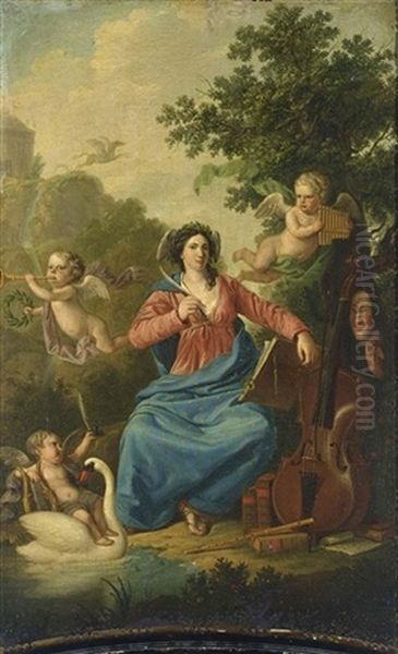 An Allegory Of The Liberal Arts Oil Painting by Johannes Petrus van Horstok