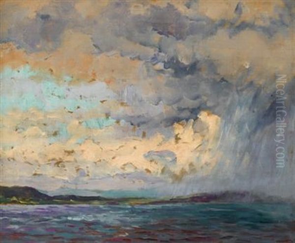 Sea Showers Oil Painting by William Samuel Horton