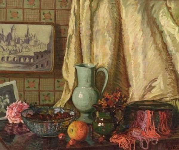 Still Life, Spain Oil Painting by William Samuel Horton