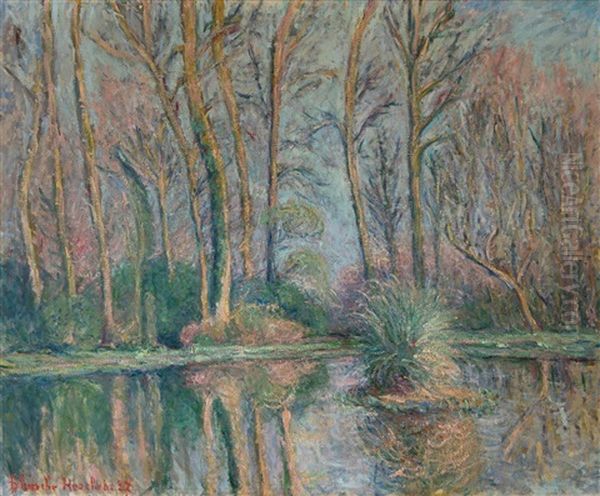 Im Gebet Oil Painting by Blanche Hoschede-Monet