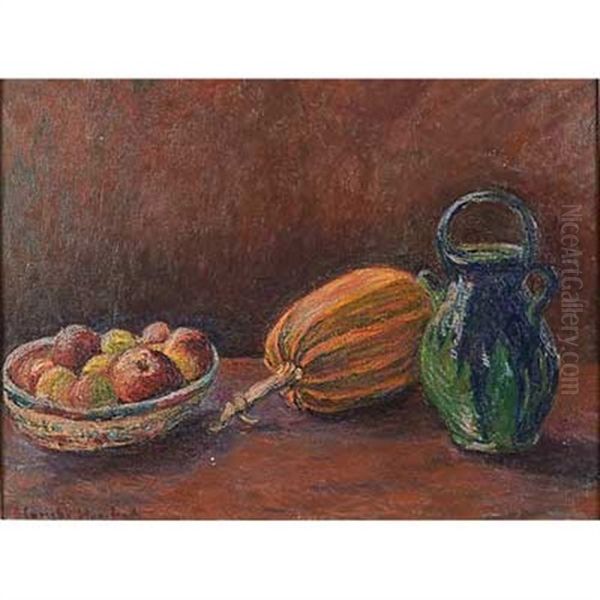 Still Life With Squash, 1930 Oil Painting by Blanche Hoschede-Monet