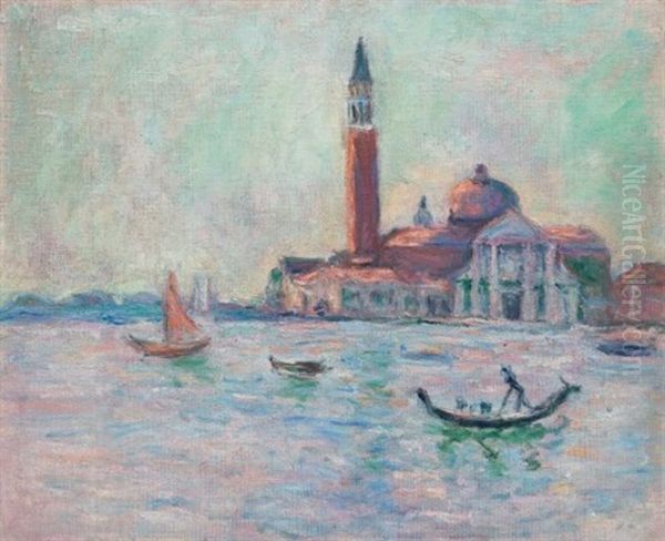 Venise, La Salute Oil Painting by Blanche Hoschede-Monet