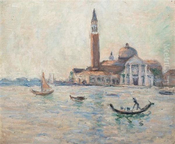 Venise, La Salute Oil Painting by Blanche Hoschede-Monet