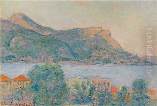 Saint Jean Cap Ferrat Oil Painting by Blanche Hoschede-Monet