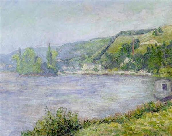 Bord De Seine by Blanche Hoschede-Monet