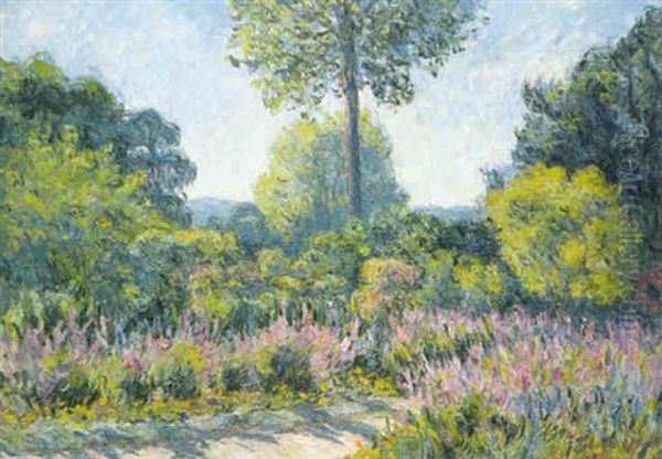 Allee A Giverny Oil Painting by Blanche Hoschede-Monet