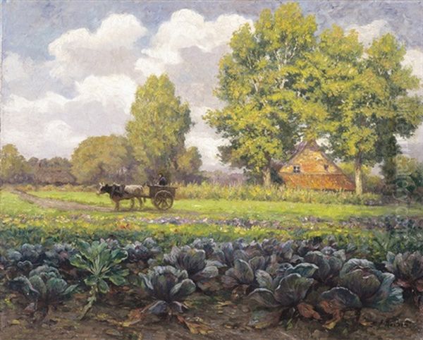 Kolenveld Oil Painting by Henri Houben