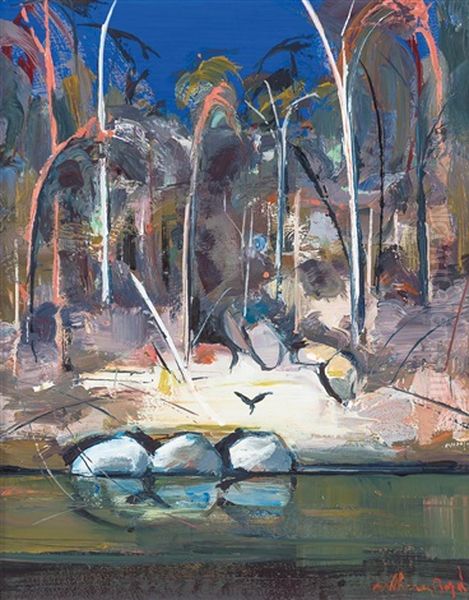 Shoalhaven Oil Painting by Arthur Boyd Houghton