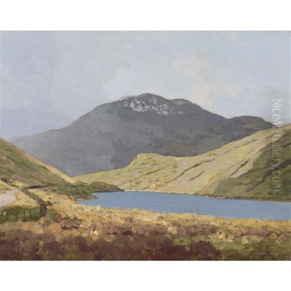 Loch Restful, Argyll Oil Painting by George Houston