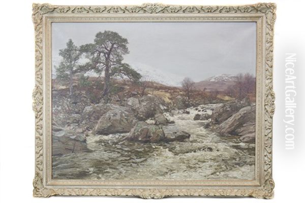 Above Loch Fyne Oil Painting by George Houston