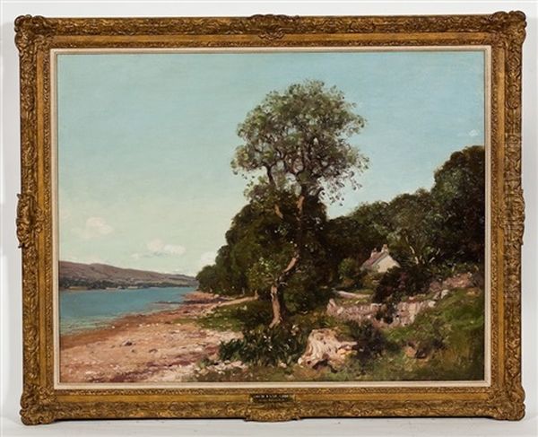 Loch Fyne Side Oil Painting by George Houston