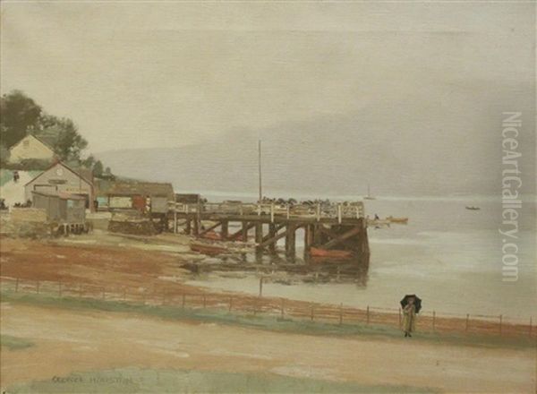 Lochgilphead Oil Painting by George Houston