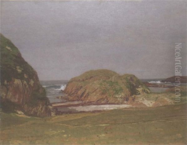 Port Bahn, Iona Oil Painting by George Houston