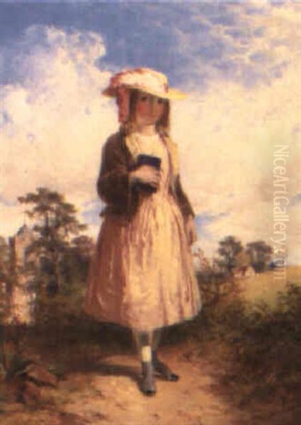 Sunday Best Oil Painting by John Adam P. Houston