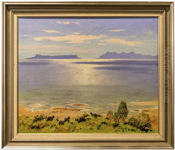 Spring Comes To Arisaig Oil Painting by Robert Houston