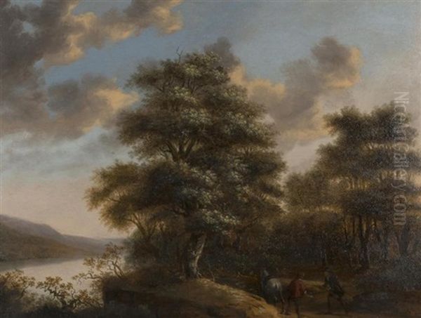 Paysage Oil Painting by Jan Jansz Van Houthuysen