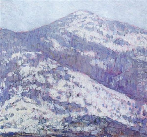 Mt. Kearsage, North Carway, New Hampshire Oil Painting by Marion P. Howard