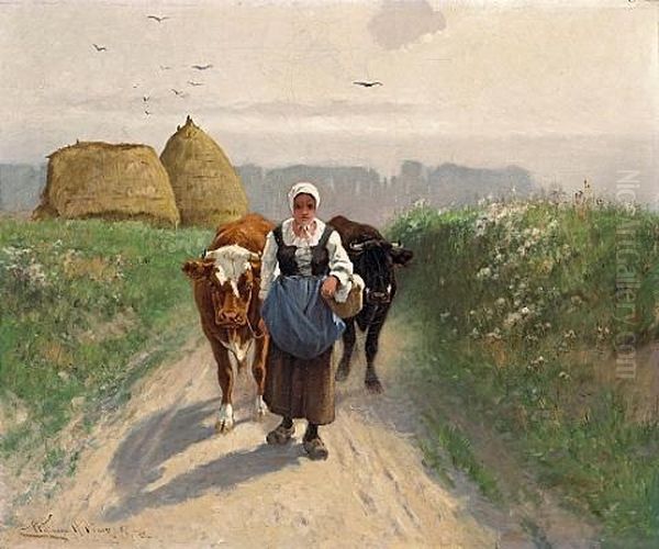 Out For The Day Oil Painting by William Henry Howe