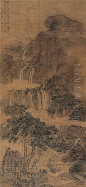 Landscape Oil Painting by  Huang Xiangjian