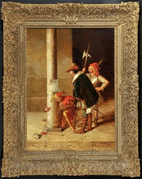 Szene Aus Rigoletto Oil Painting by Francois Huard