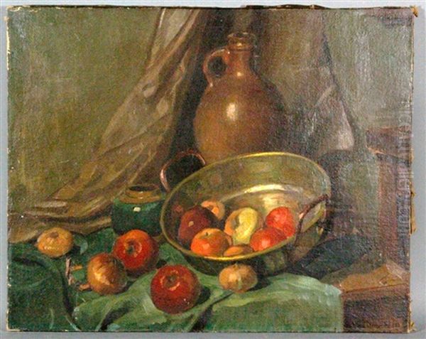 Still Life Oil Painting by Frits Hubeek