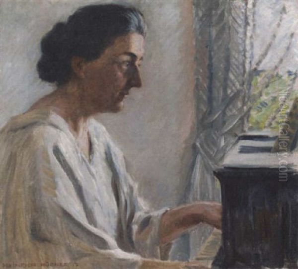 Practice Oil Painting by Heinrich (Ed. Julius H.) Huebner