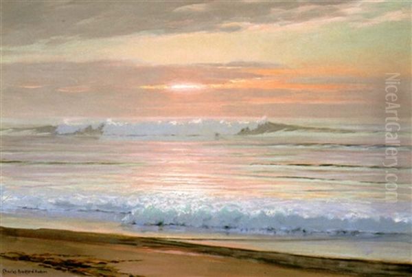 Laguna Sunset Oil Painting by Charles Bradford Hudson