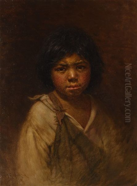 Garland Mitchell Oil Painting by Grace Carpenter Hudson