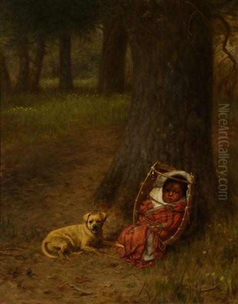 Kol-ba And The Yellow One Oil Painting by Grace Carpenter Hudson