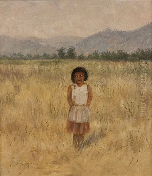 South From Lenogi Road Oil Painting by Grace Carpenter Hudson