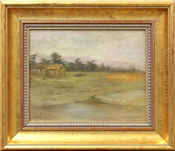 Landscape With House Oil Painting by Grace Carpenter Hudson