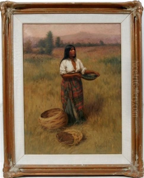 Ka-shila Oil Painting by Grace Carpenter Hudson