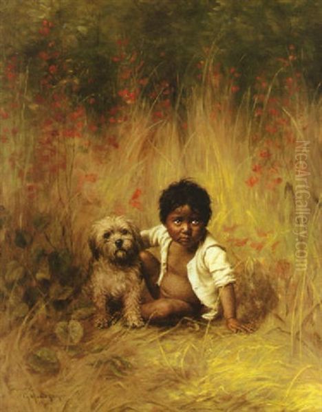 Daisy's Boy Oil Painting by Grace Carpenter Hudson