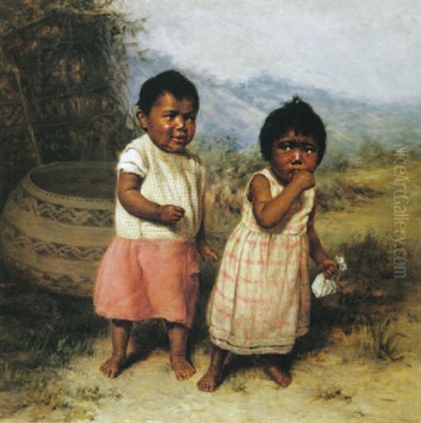 A Diplomat Oil Painting by Grace Carpenter Hudson