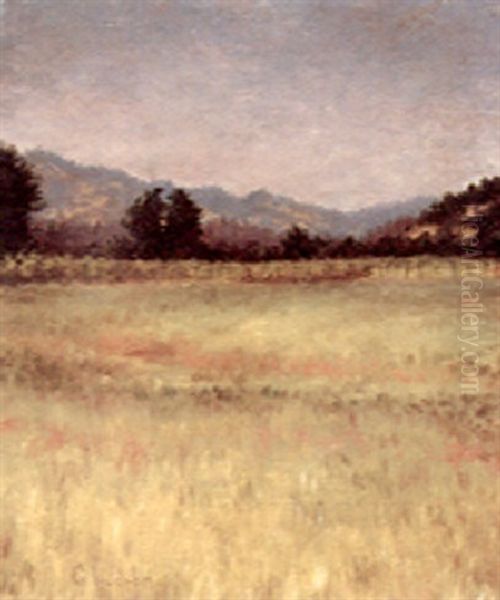 Redwood Valley Oil Painting by Grace Carpenter Hudson