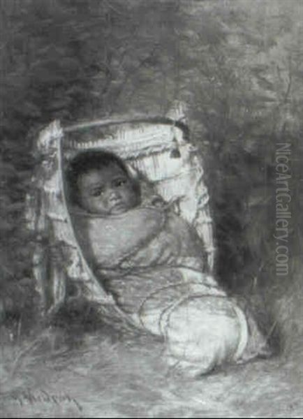 Papoose Oil Painting by Grace Carpenter Hudson