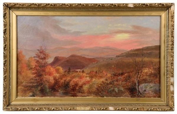 Mt. Washington, Autumn Oil Painting by John Bradley Hudson